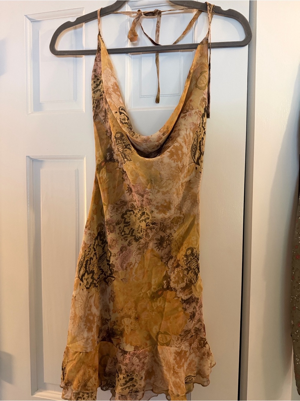 Princess Polly Yellow Floral Mini Dress